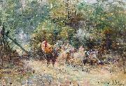 Frederick Mccubbin Study of Poultry France oil painting artist